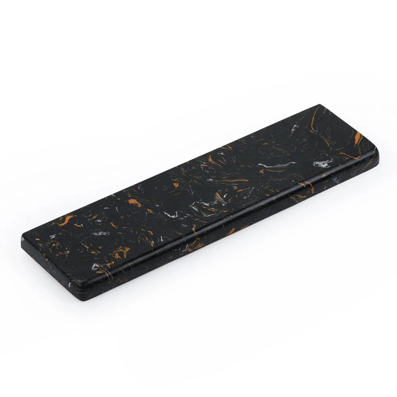 Quartz Stone Keyboards Wrist Rest - Black - مسند معصم